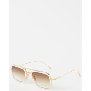 Dita, Accessoires, unisex, Geel, 52 MM, Zonnebrillen