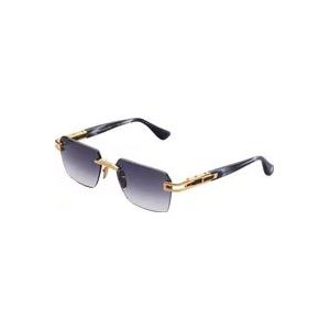 Dita Meta-Evo ONE Zonnebril Geel Goud/Donkergrijs , Multicolor , unisex , Maat: 56 MM