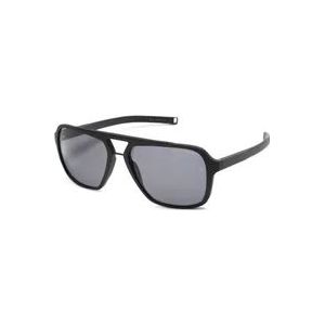 Dita Zwarte zonnebril met originele accessoires , Black , unisex , Maat: 57 MM