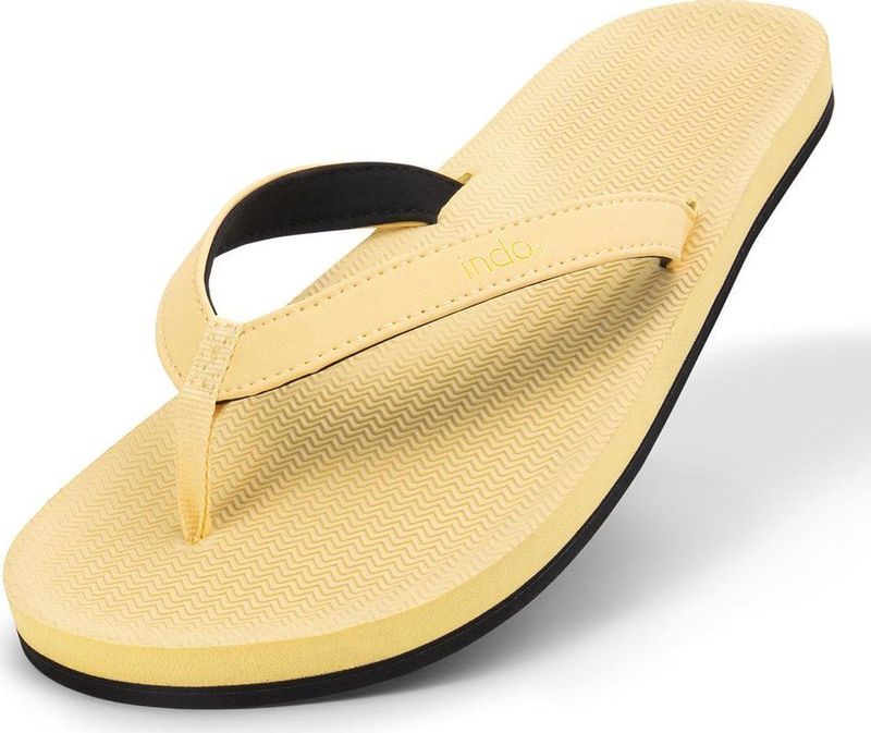 Indosole - Essentials - Badslippers - Koraal - Gerecycled Rubber