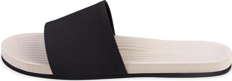 Indosole - Slides Color Combo - Dames Slippers - Zand Zwart