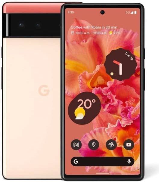 Google Pixel 6 - Smartphone - 128GB opslag - Oranje