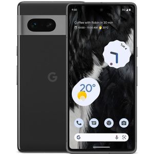 Google Pixel 7 – smartphone Android 5G ontgrendelt met groothoeklens en 24 uur looptijd – 256 GB – vulkaanzwart