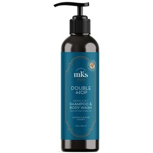 MKS-Eco MEN Double Hop Men's 2 in 1 Shampoo&Body Wash Sandalwood 296ml
