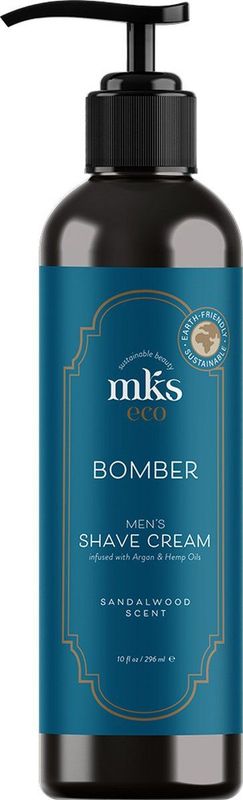 MKS-Eco - MEN Bomber - Scheercrème - Sandelhout - 296 ml