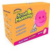 Scrub Daddy | Scrub Mommy sponzen roze (8 stuks)