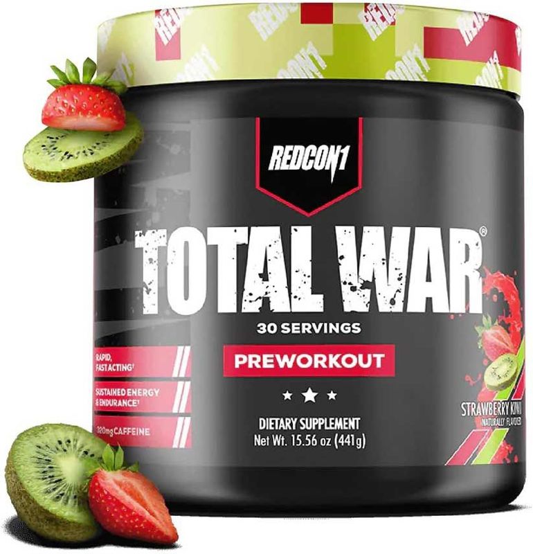 REDCON1 - Total War - Pre-Workout - Aardbei Kiwi - 30 servings