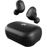Skullcandy Grind Draadloze in-ear hoofdtelefoon, 40 uur batterijduur, Skull-iQ, compatibel met Alexa, microfoon, compatibel met iPhone + Android + Bluetooth-apparaten, zwart