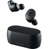 Skullcandy Sesh ANC In-ear hoofdtelefoon, draadloos, ruisonderdrukking, 32 uur batterijduur, microfoon, compatibel met iPhone + Android en Bluetooth-apparaten, zwart