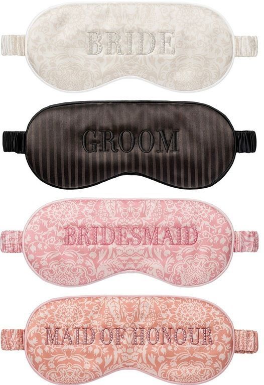 Slip - Maid of Honour - Oogmaskers - Zachtroze - Pure Zijde