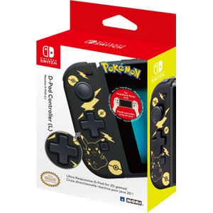 Pokemon Black and Gold Pikachu Nintendo Switch D-Pad Controller