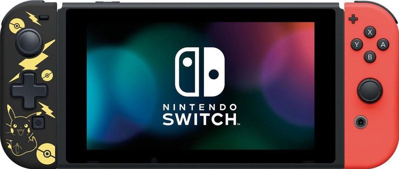 Nintendo - Joy-Con Linker - Gamecontroller - Zwart - Handheld-modus