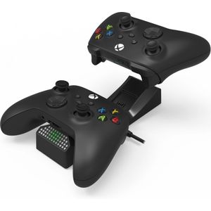 Hori - Oplaadstation - Xbox Controllers - Zwart - Materiaal: Kunststof