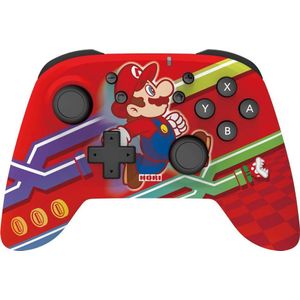 HORI Draadloze Horipad - Mario Editie (Nintendo), Controller, Rood