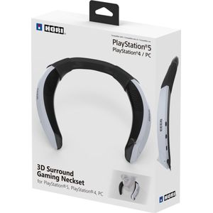 HORI 3D halsset (Bedraad), Gaming headset, Wit, Zwart