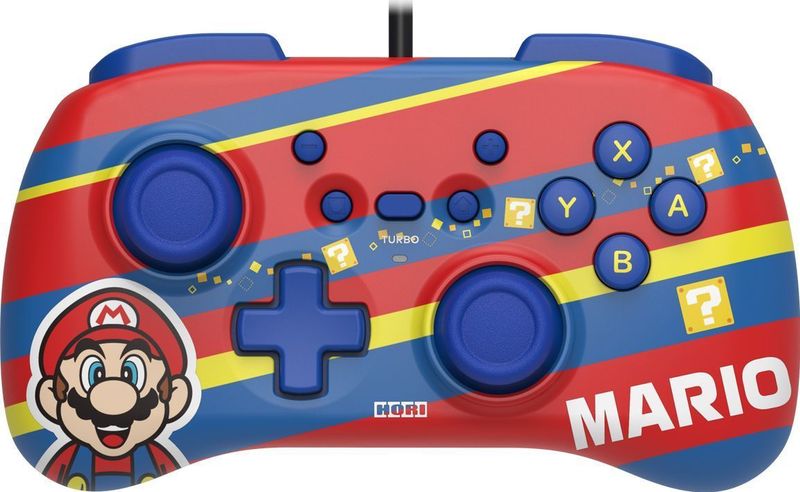 Hori - Mario - Gamecontroller - Rood - Bekabeld