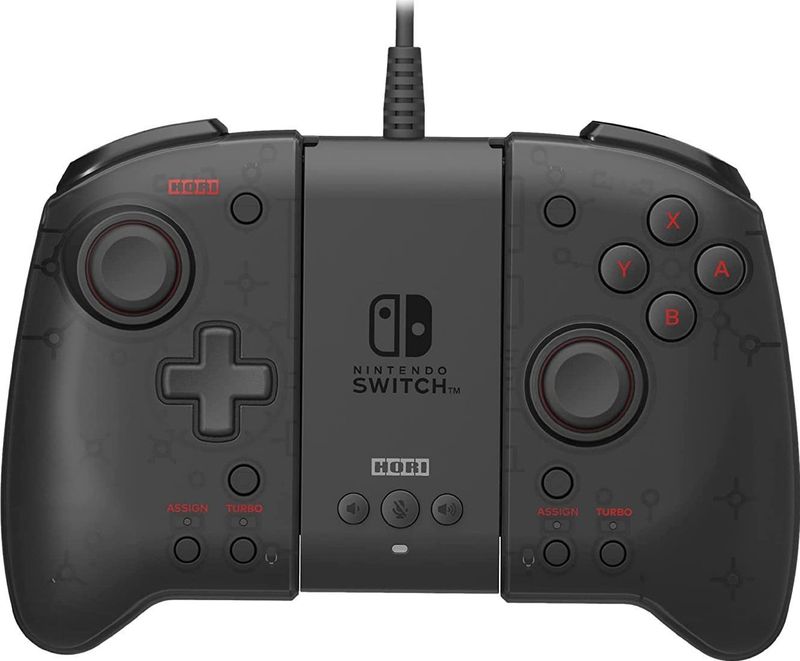 Hori - Split Pad Pro - Controller - Zwart - Handheld - Nintendo Gelicentieerd