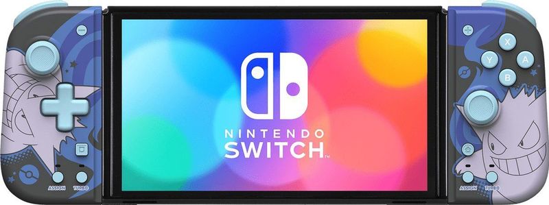 HORI - Split Pad Compact - Controller - Veelkleurig - Geschikt voor Switch OLED en Switch
