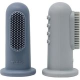 Mushie - Tandenborstel Baby - Set van 2 - Siliconen - BPA-vrij