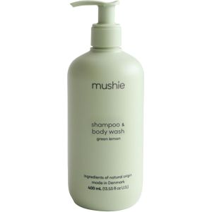 Mushie Baby Shampoo & Body Wash - 400 ml - Green Lemon