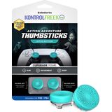 KontrolFreek Action Lotus Thumbsticks - Teal Clear - Playstation 4 & 5