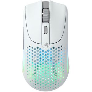 Glorious Gaming O 2 muis Gamen Rechtshandig RF Wireless + USB Type-C Laser 26000 DPI