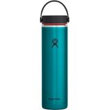 Hydro Flask LW24LW084 - Lichtgewicht Waterfles Trail Series - Vacuümgeïsoleerde roestvrijstalen, herbruikbare met lekvrije flexible dop - brede flesmond - BPA-vrij - Celestine,709ml (24oz)