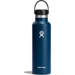 Hydro Flask Standard Mouth Flex Cap Drinkfles Indigo