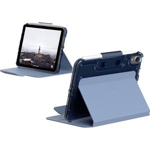 UAG Tablet Boekhoes Lucent iPad Mini (6e Gen.) Blauw (iPad mini 2021 (6e gen)), Tablethoes, Blauw