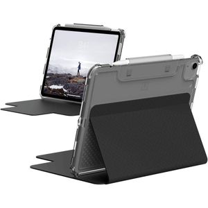 URBAN ARMOR GEAR Lucent Case für Apple iPad Air 10.9 / Air 11 / iPad Pro 11 Hülle (2024/2022 / 2021/2020) (Apple Pencil 2 kompatibel, Wake/Sleep) schwarz