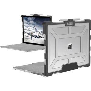 URBAN ARMOR GEAR UAG ontworpen voor Microsoft Surface Laptop 4 (13,5-inch scherm) /Laptop 3 (13,5-inch scherm) Case Plasma vederlicht doorschijnend robuust militair drop getest laptophoes, ijs