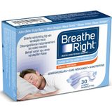 Breathe Right - Anti Snurk Neusstrips - Transparant - Gevoelige Huid - 30 Stuks