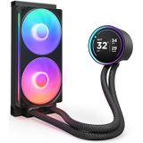 NZXT Kraken Elite 240 - RGB-CPU-vloeistofkoeler - Zwart - 240 mm - Centrale Ventilator - F240 RGB-LCD-Display