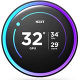 NZXT Kraken Elite 240 - RGB-CPU-vloeistofkoeler - Zwart - 240 mm - Centrale Ventilator - F240 RGB-LCD-Display