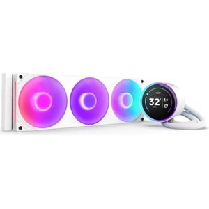 NZXT Kraken Elite 360 RGB - Wit - Vloeistofkoeling - 360mm Radiator