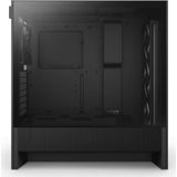 NZXT H5 Flow RGB - PC Behuizing - Zwart - Mid-Tower