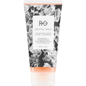 R+Co - Crystal Halo - Balancing Scalp Scrub + Shampoo - 89 ml