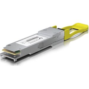 Ubiquiti - UACC-OM-QSFP28-PSM4 - Netwerkschakelaar - Grijs - Geel