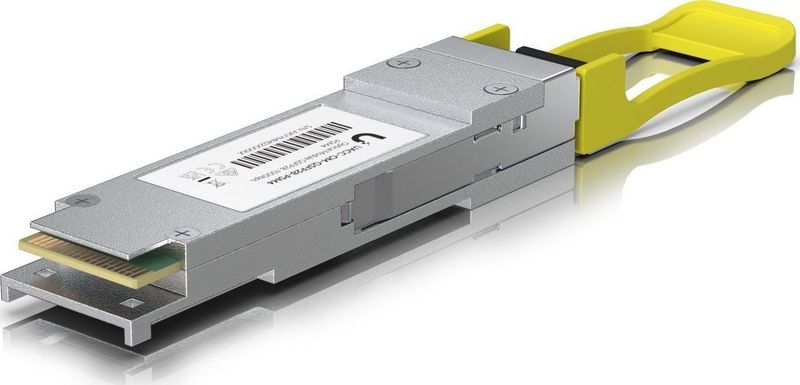 Ubiquiti - UACC-OM-QSFP28-PSM4 - Netwerkschakelaar - Grijs - Geel