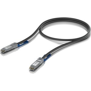 Ubiquiti - UACC-DAC-QSFP28-0.5M - Netwerkkabel - Zwart - 0,50 m - QSFP28 naar QSFP28