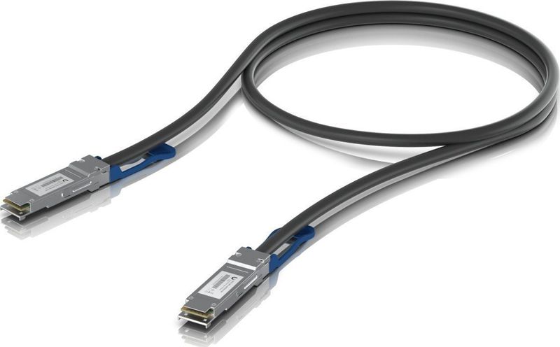 Ubiquiti - UACC-DAC-QSFP28-0.5M - Netwerkkabel - Zwart - 0,50 m - QSFP28 naar QSFP28