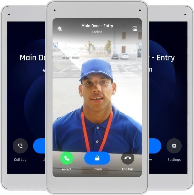 Ubiquiti - Unifi Intercom - 3-pack - 5-inch Touchscreen - 720 x 1280 Display