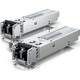 Ubiquiti - SFP-transceiver - Zilver - Ondersteunt multimode vezels