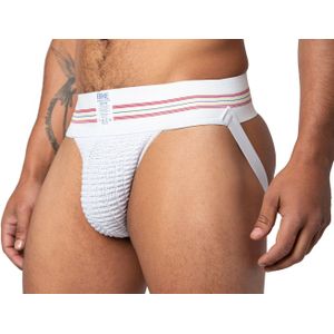 Bike Original - Jockstrap Herenslip - Elastische Tailleband 7,5 cm - Wit L