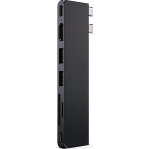 Satechi USB-C Pro Hub Slim Adapter - Midnight Black