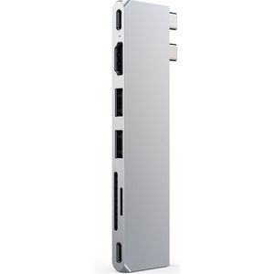 Satechi USB-C Pro Hub Slim Adapter - Silver