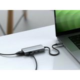 Satechi - USB-C 2.5 Gigabit Ethernet Adapter - Grijs