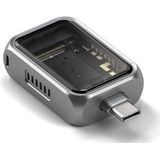 SATECHI M.2 NVMe Mini SSD-behuizing - 10 Gbps Overdrachtssnelheid - Tot 2 TB Opslag - USB-C