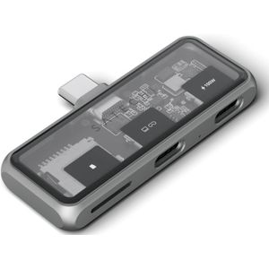 Satechi - Mobile XR Hub - USB-C Adapter - Zwart - Aluminium