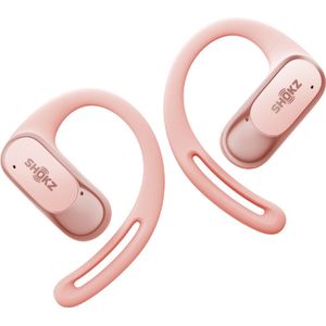 Shokz OpenFit Air Open ear Sporthoofdtelefoon Draadloze Oordopjes Roze